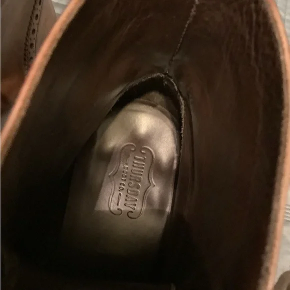 Thursday Boot Company Wingtip Boots Mens Size 7 - Picture 12 of 14